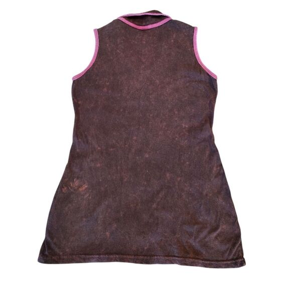 Y2K Colorful Embroidered Applique Festival Boho Nepal Cotton Mini Dress Medium - Picture 9 of 15